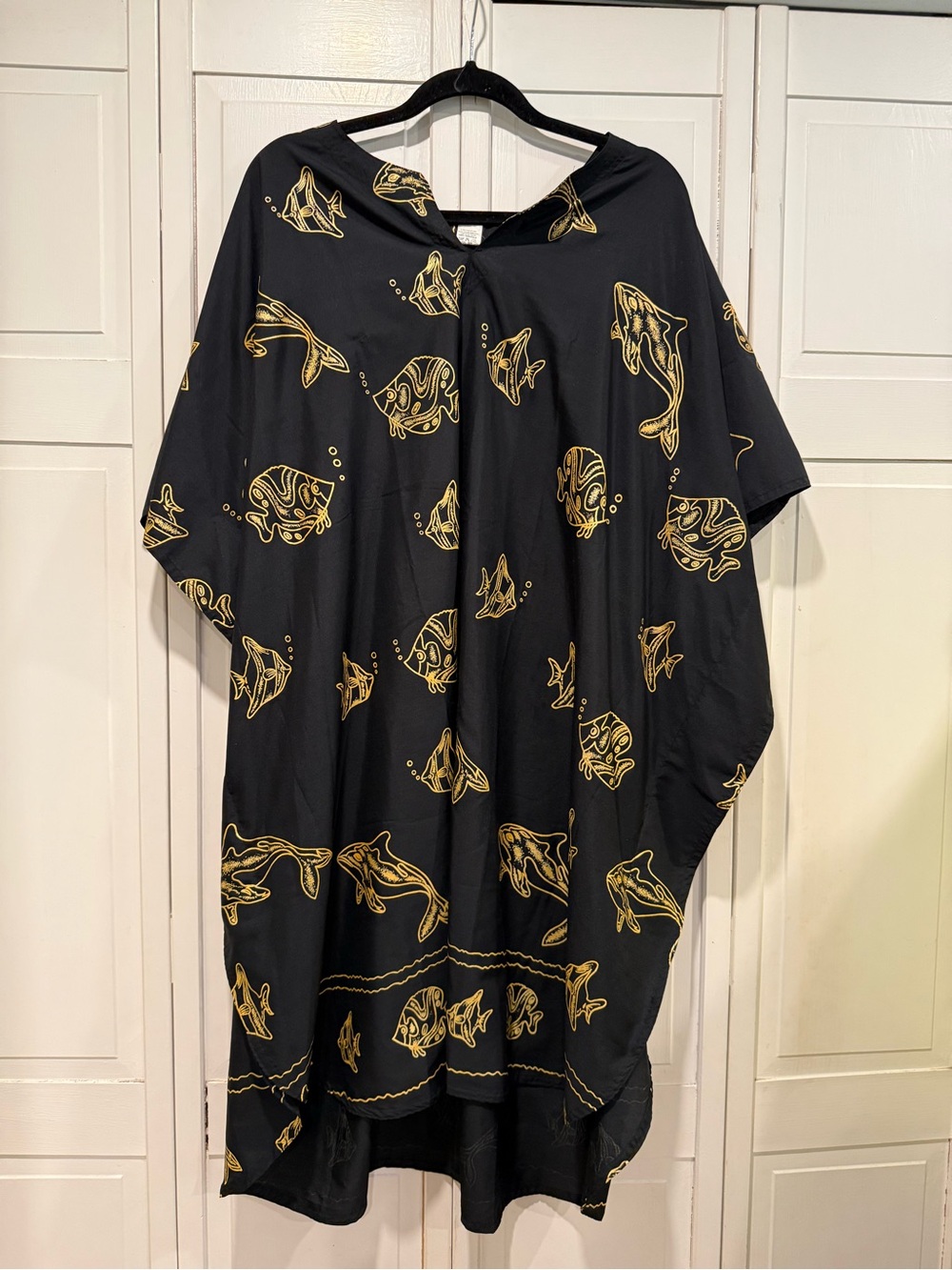 Swim coverup/mumu like new O/S